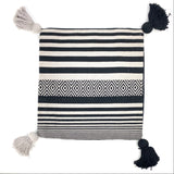 Cotton Pillow with Tassels