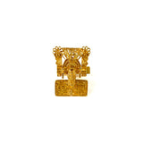 Oro de Monte Alban Pectoral Cufflinks