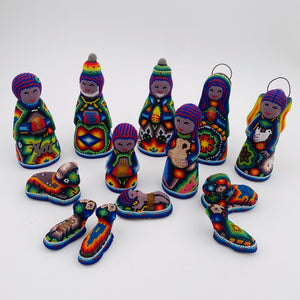 Large Huichol Nativity