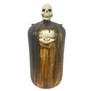 Brown Skull Decanter