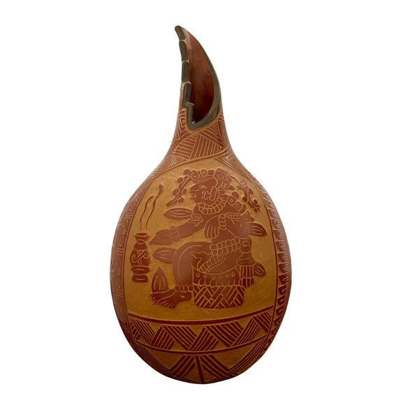 Purepecha Design and Glyphs Vase