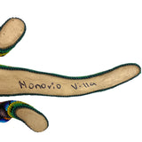 Honorio Villa - Large Huichol Beaded Iguana