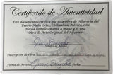 Juan Quezada Celado Certified Grey Black and Red Vase #3
