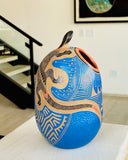 Ceramic Lizard Vase